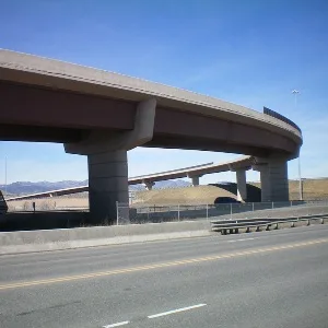 Precast concrete for roads and bridges