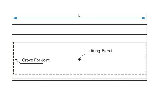 U Shape Drain (Heavy) Spec