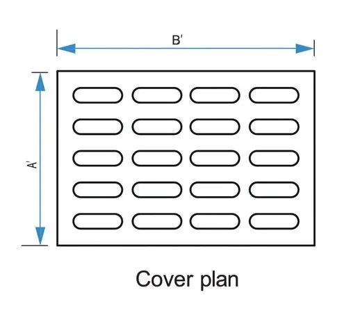 U Shape Drain (Heavy) technical specifications
