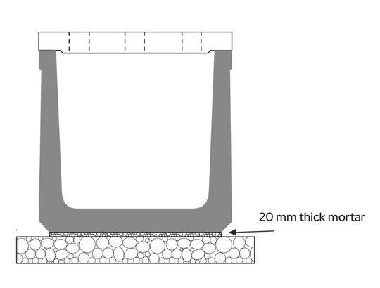 U Shape Drain (Light) Spec